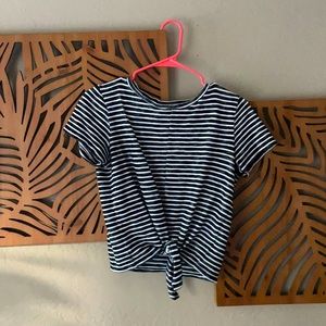 A New Day cropped tee